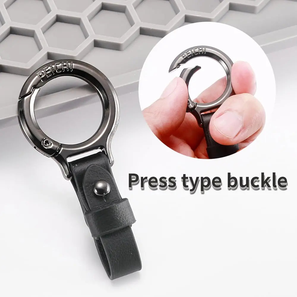 Sikunuo | Keychain made of zinc alloy & PU leather