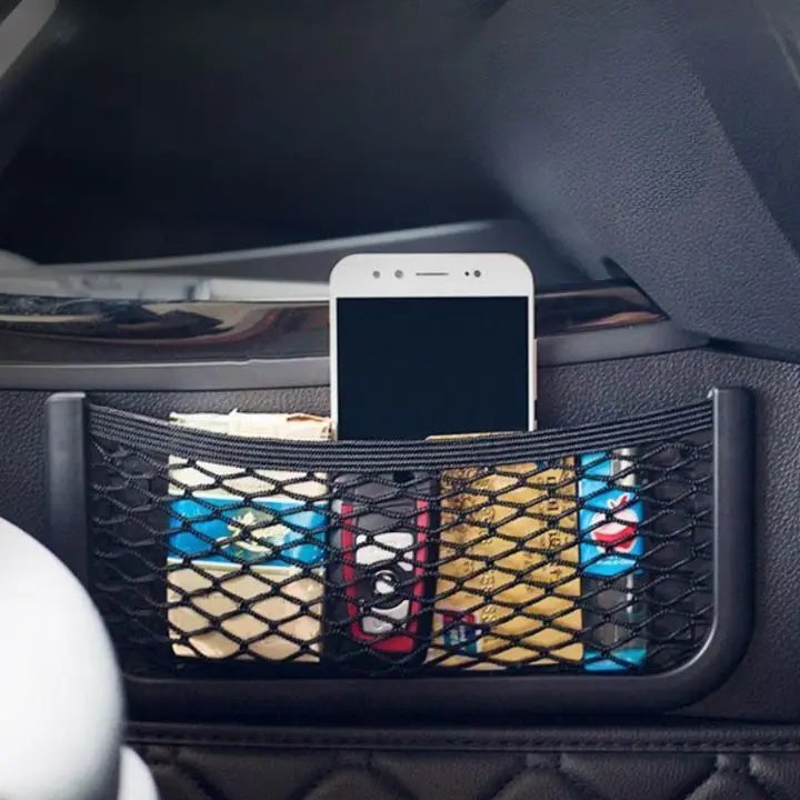Sikunuo | Self-adhesive net bag for the car