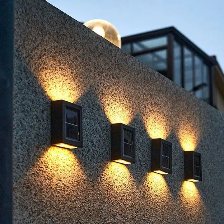 Sikunuo | Solar Double Shadow Wall Light