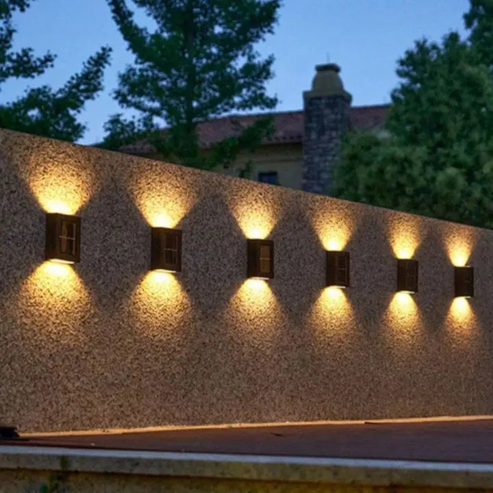 Sikunuo | Solar Double Shadow Wall Light