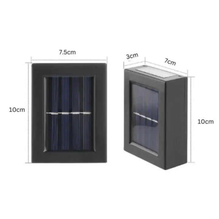 Sikunuo | Solar Double Shadow Wall Light
