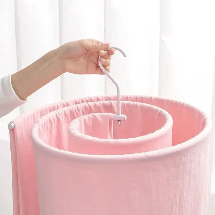 Sikunuo | Spiral Towel Holder – Space-saving & Quick-drying