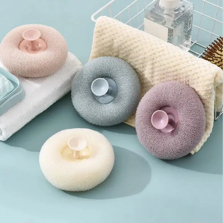 Sikunuo | Super Soft Shower Sponge with Suction Cup