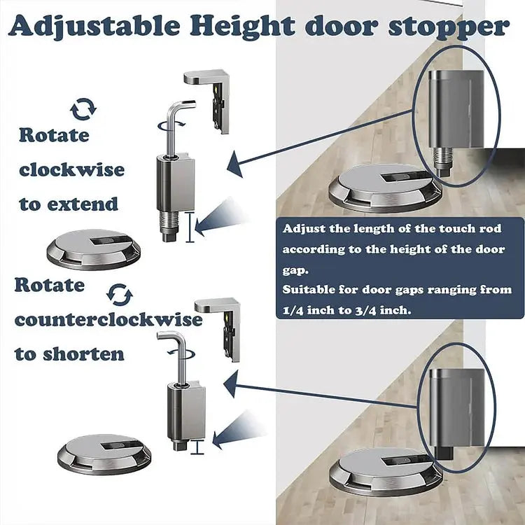 Sikunuo | Doorstopper for the floor – Secure your door with ease and style