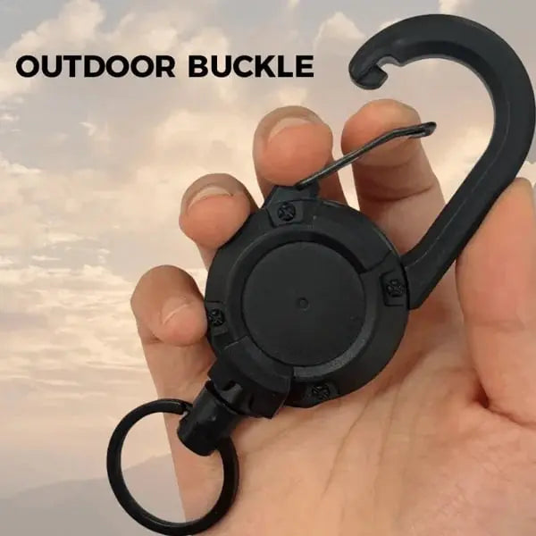 Sikunuo | Tactical Keychain with Retractable Cord