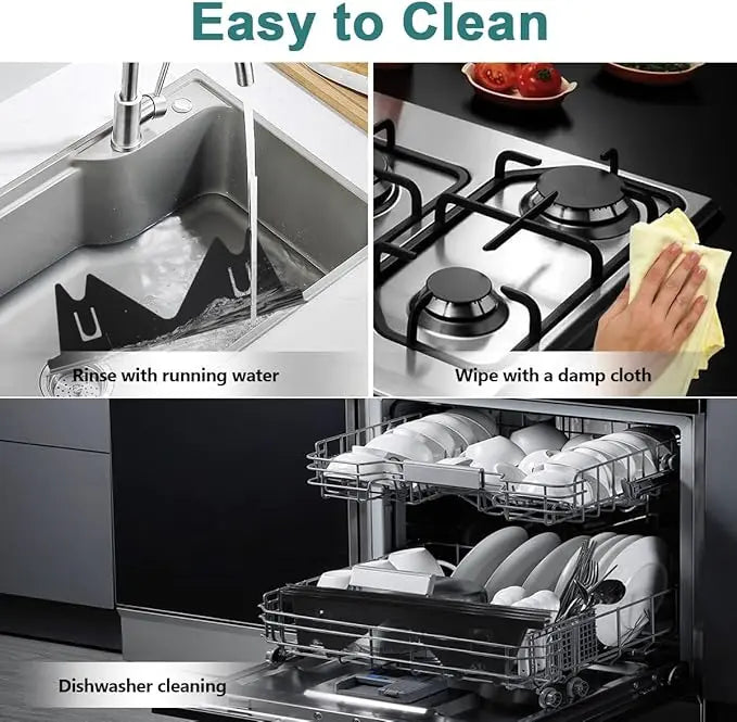 Sikunuo | Telescopic cover strips made of stainless steel for stove gaps