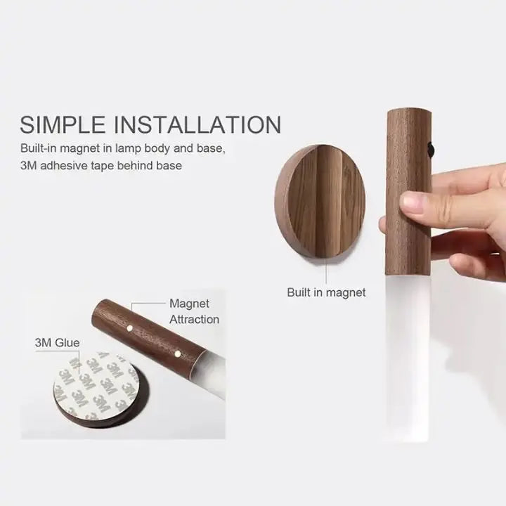 Sikunuo | Portable LED Night Light with Motion Sensor