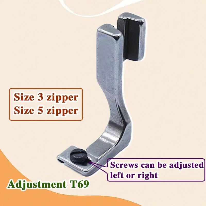 Sikunuo | Adjustable Zipper Foot for Sewing Machines