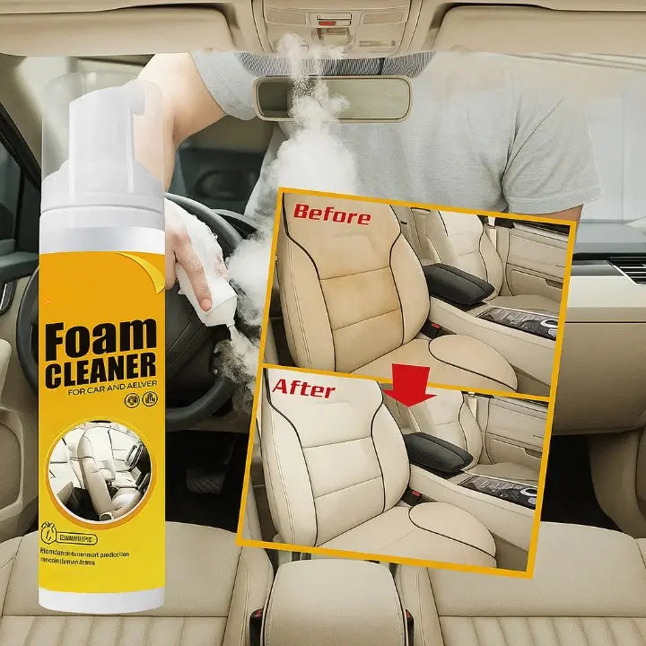 Sikunuo | Versatile foam cleaner for car interior & household