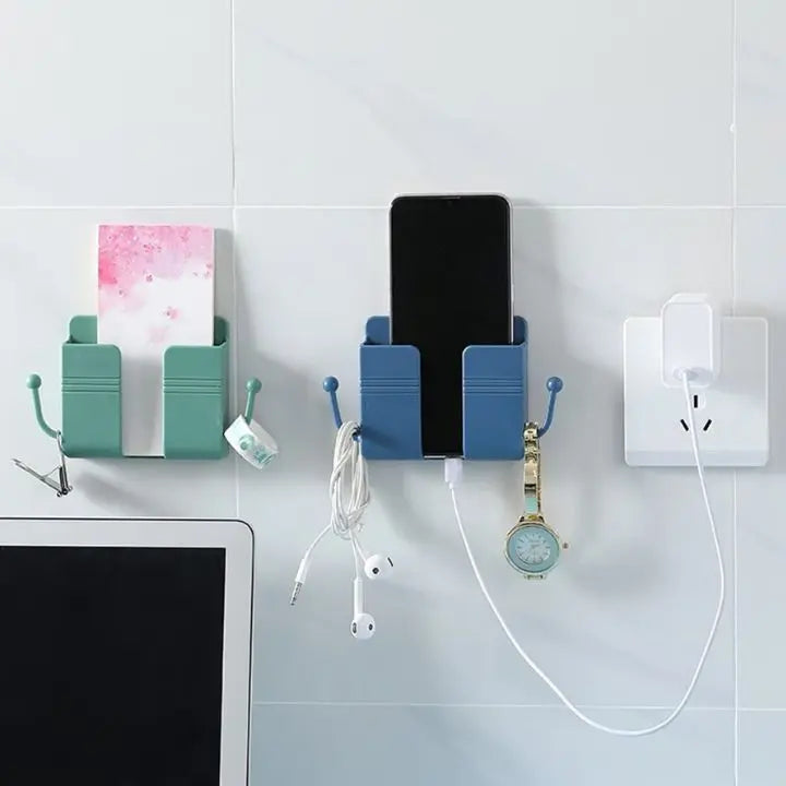 Sikunuo | Wall mount for phone & remote control – practical & compact