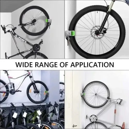 Sikunuo | Wall-mounted holder for road & mountain bike storage