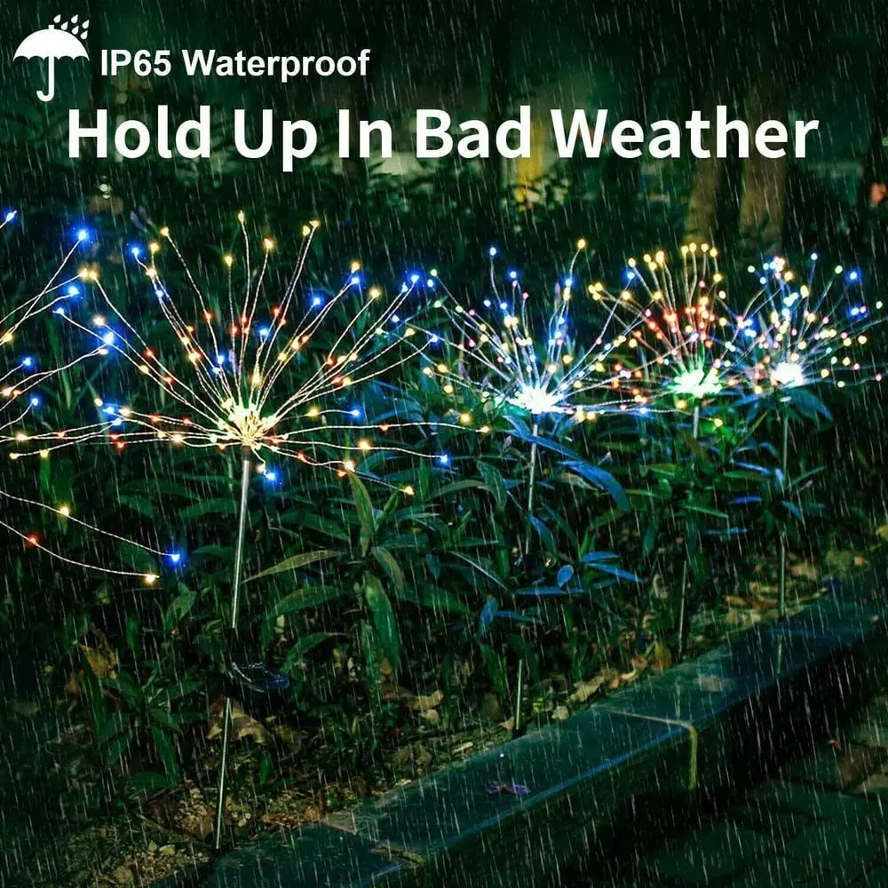 Sikunuo | Waterproof Solar Garden Fireworks Lamp