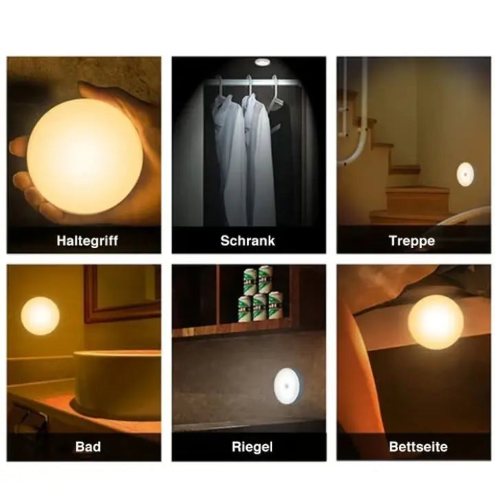 Sikunuo | Rechargeable Motion Sensor LED Night Light