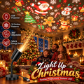 🎄 HD Christmas– Projector 10 Festive Scenes for Magical Holiday Displays