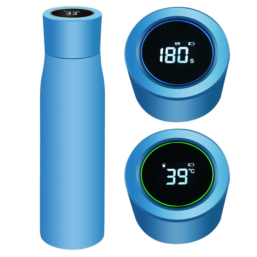Sikunuo | Aquyn UV Light Water Bottle – Smart Water Bottle with UV Sterilization for Clean Drinking Water