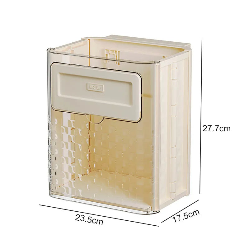 Sikunuo | Space Saver Door Hanging Foldable Garbage Can