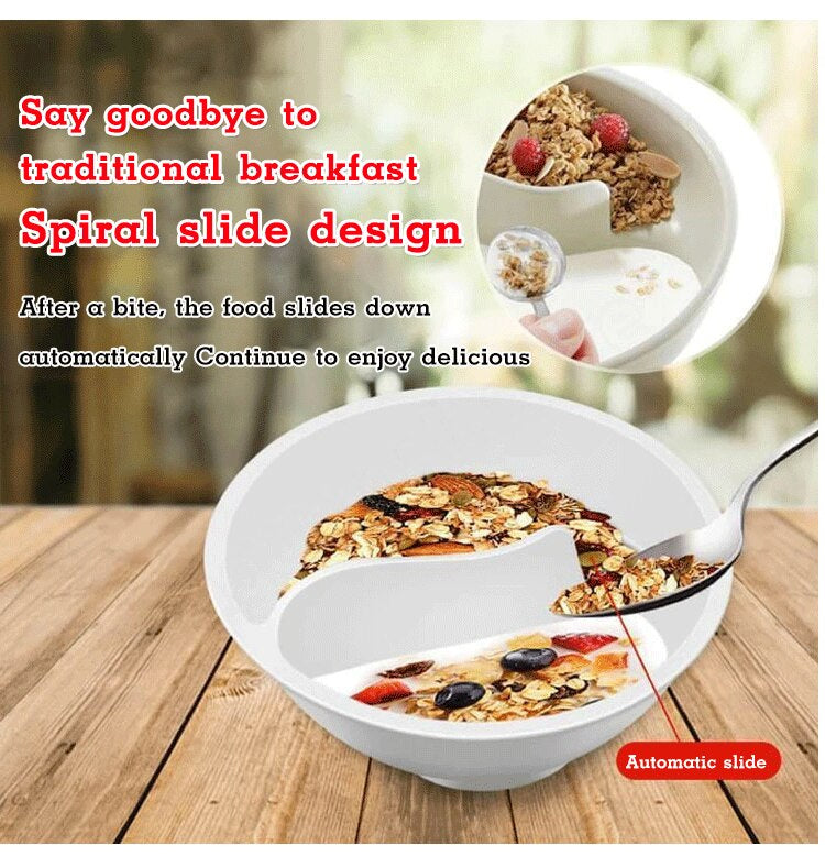 Sikunuo | Creative Separated Double Bowls With Handle