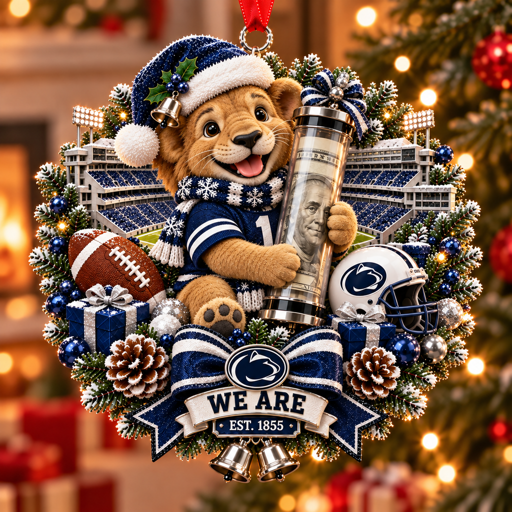 College Football Money Surprise Ornament