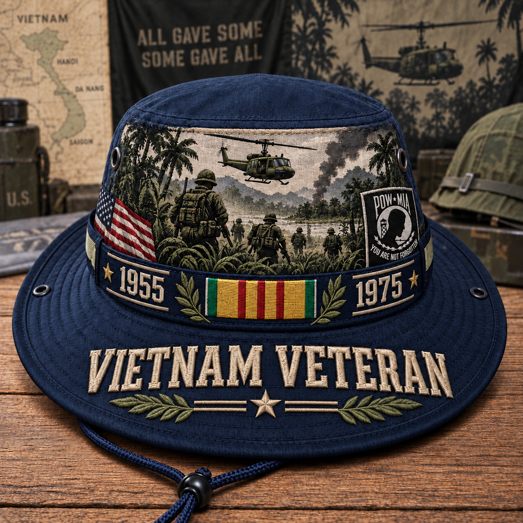 Vietnam Veteran Tribute Boonie Hat