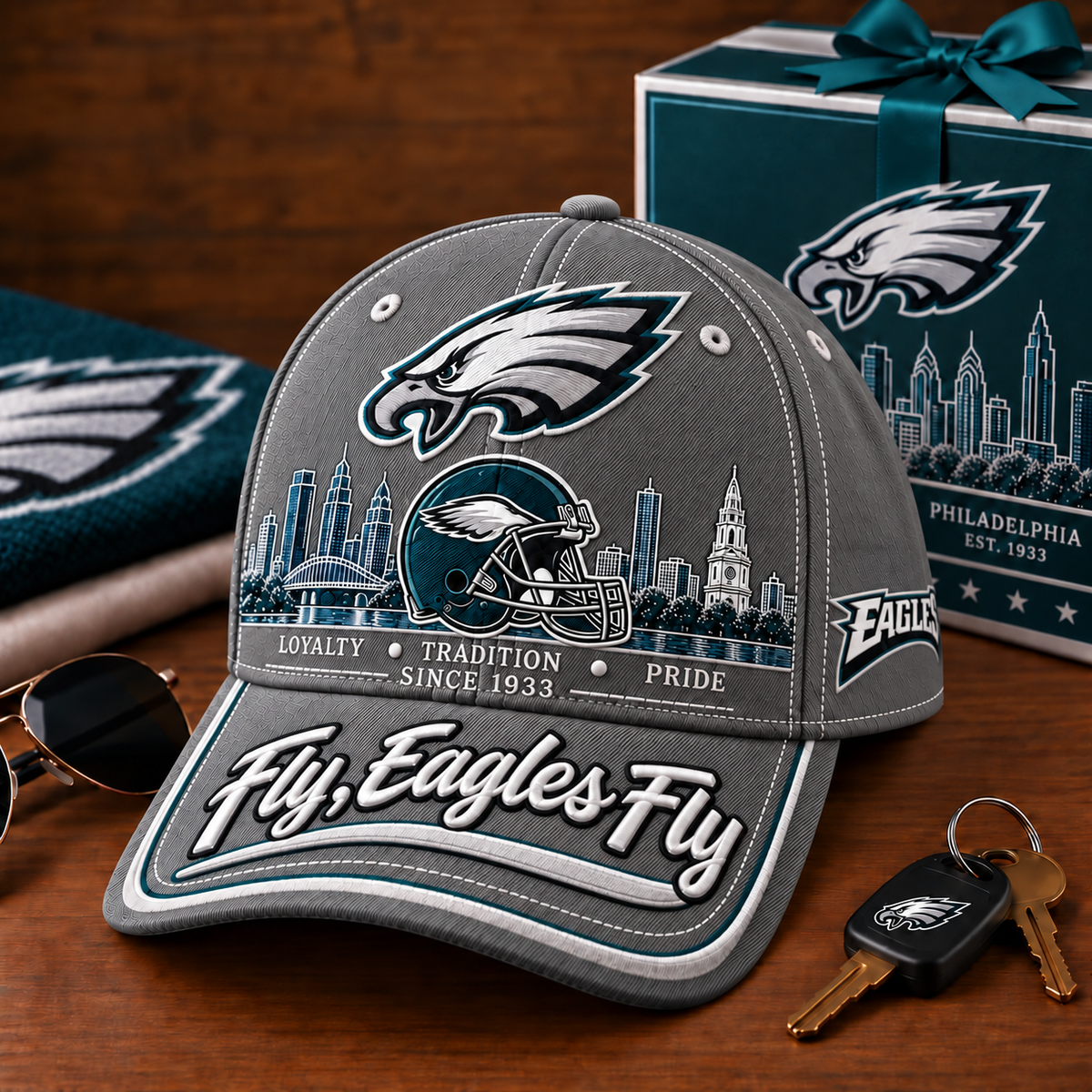Fly, Eagles, Fly Commemorative Baseball Cap