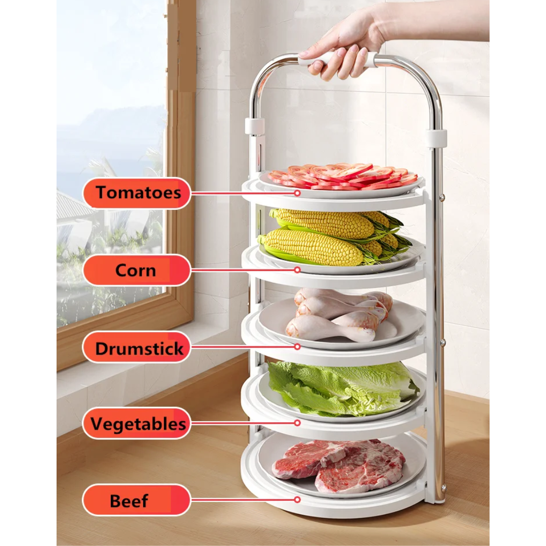 Sikunuo | Stack Ease Compact Kitchen Organizer Rack