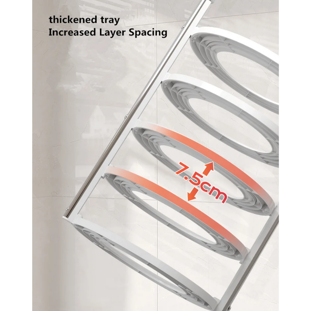 Sikunuo | Stack Ease Compact Kitchen Organizer Rack