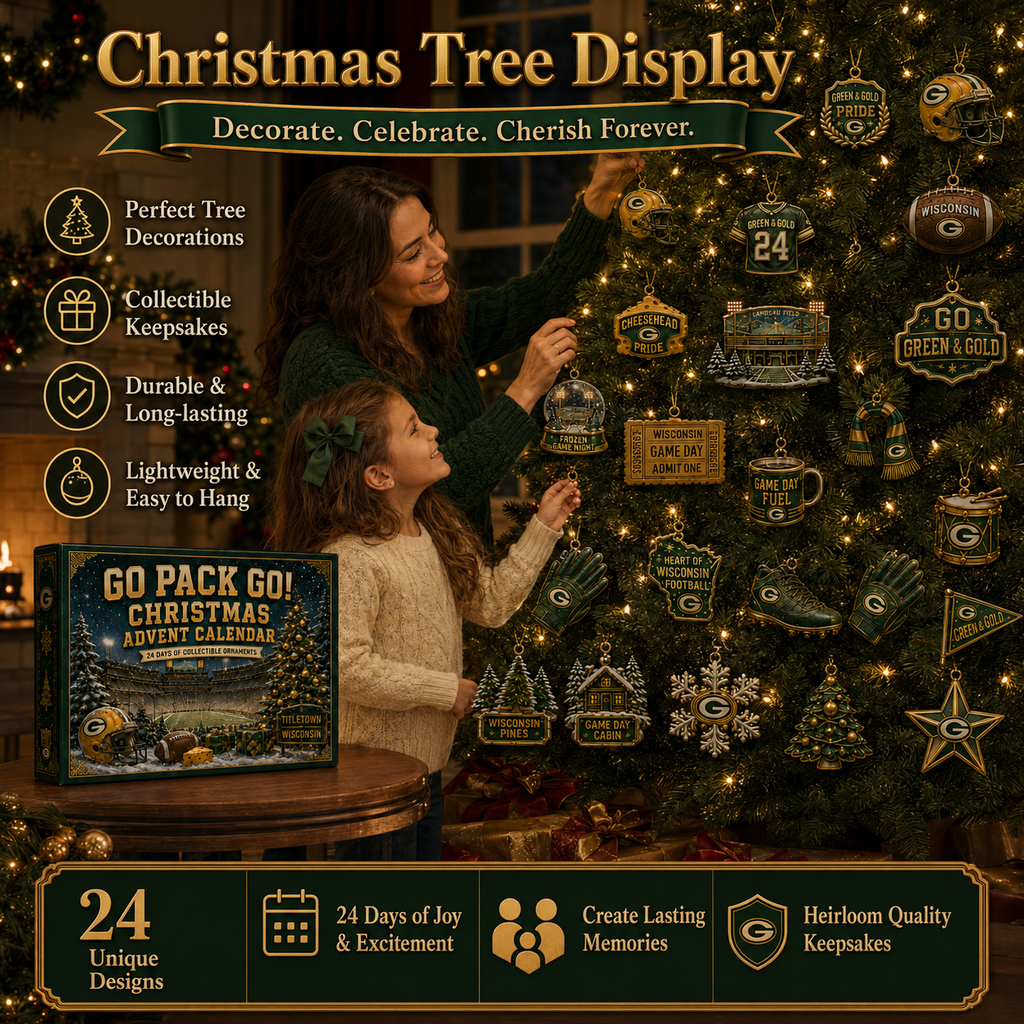 Go Pack Go! Football Christmas Advent Calendar