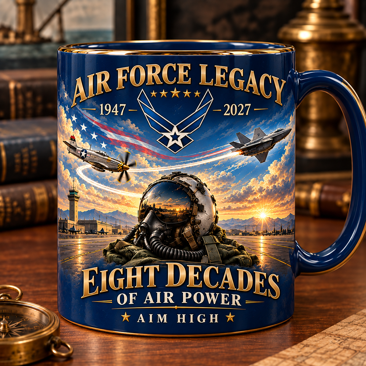 1947–2027 Air Force Legacy 80th Anniversary Mug