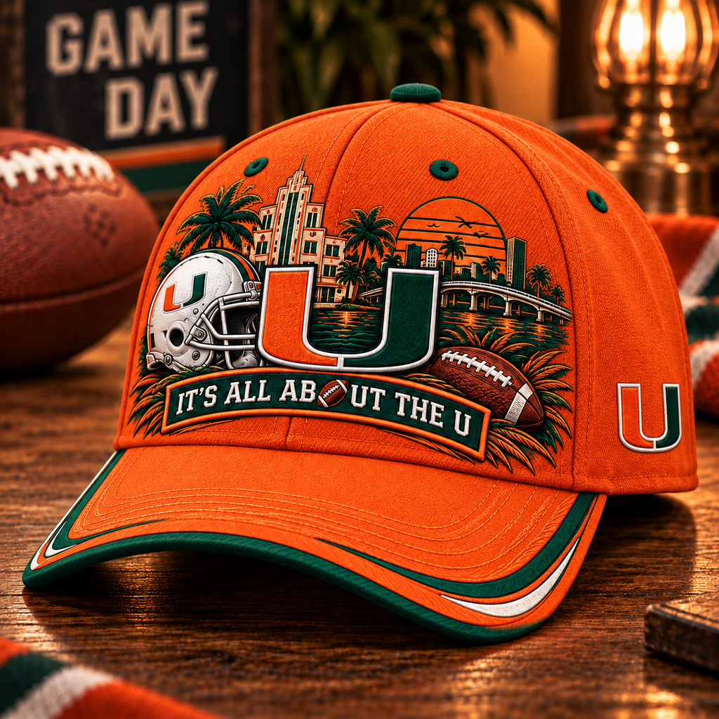 Hurricanes Football Heritage Cap