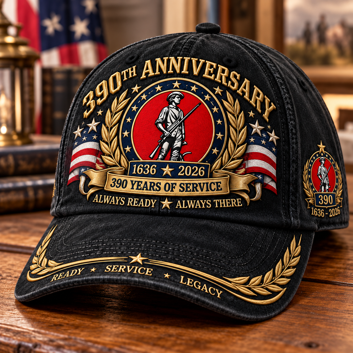 National Guard 390th Anniversary Cap