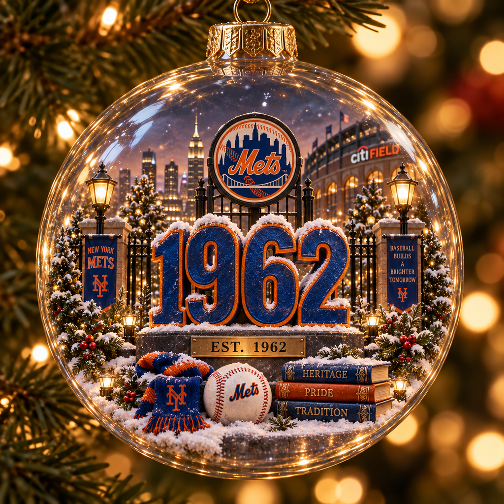 Baseball Brings Us Together — Light-Up Baseball Ornament