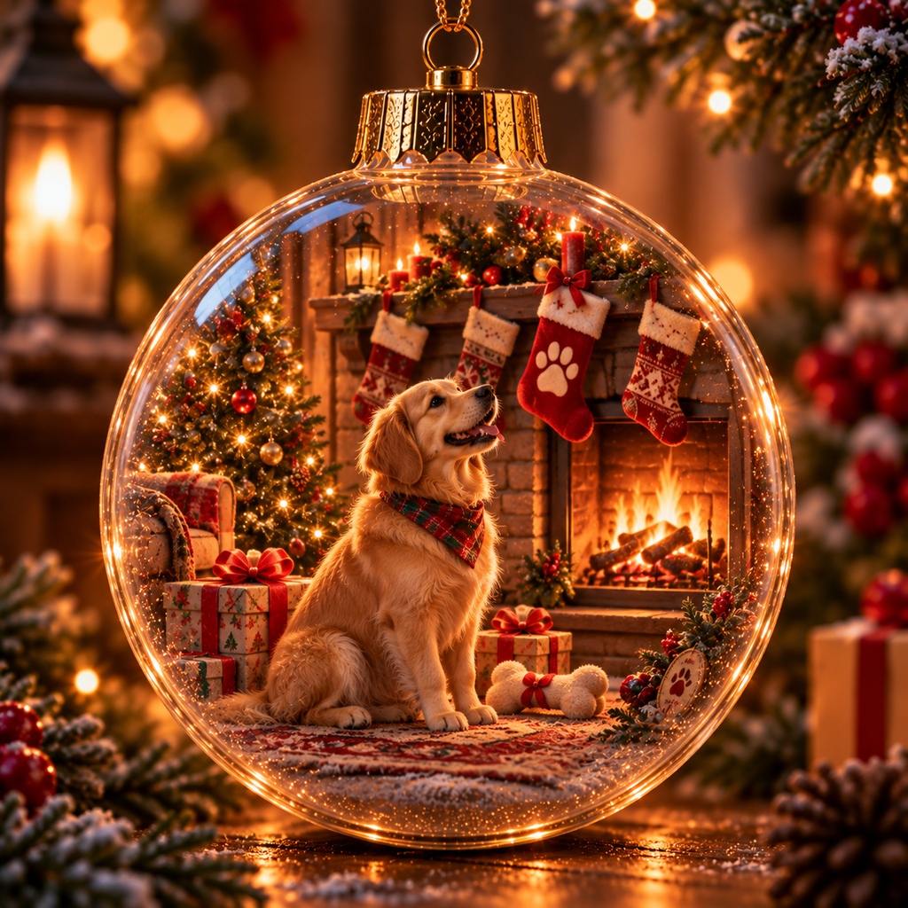 Christmas With Our Best Friends – Light-Up Ornaments