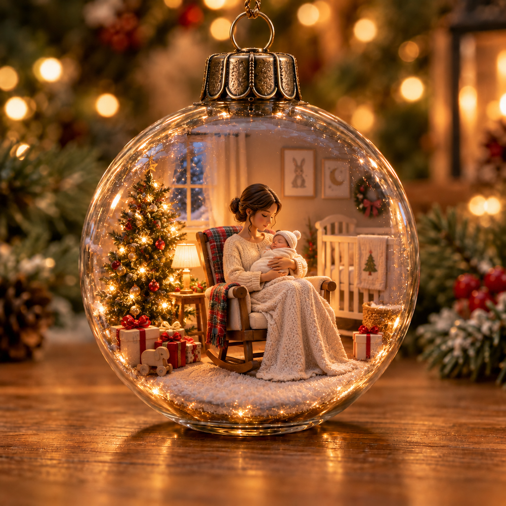 Light-Up First Christmas Keepsake Ornament Collection