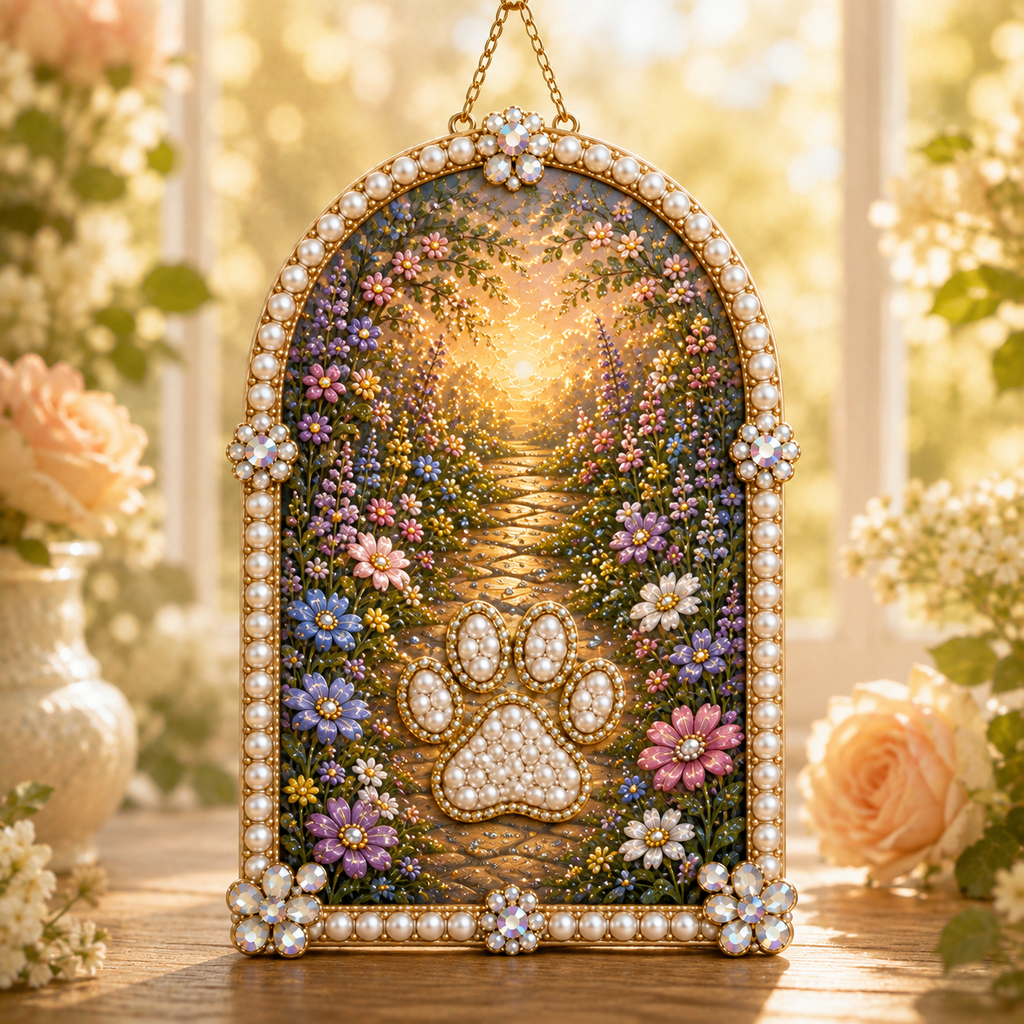 DIY Jeweled Pet Memory Garden Hanging Decor Kit