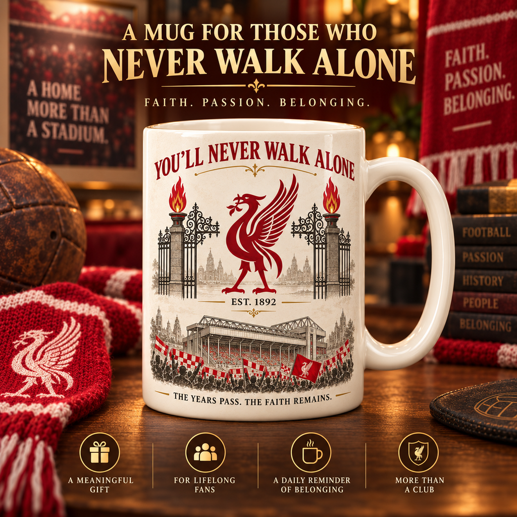 You’ll Never Walk Alone – Heritage Football Supporter Mug