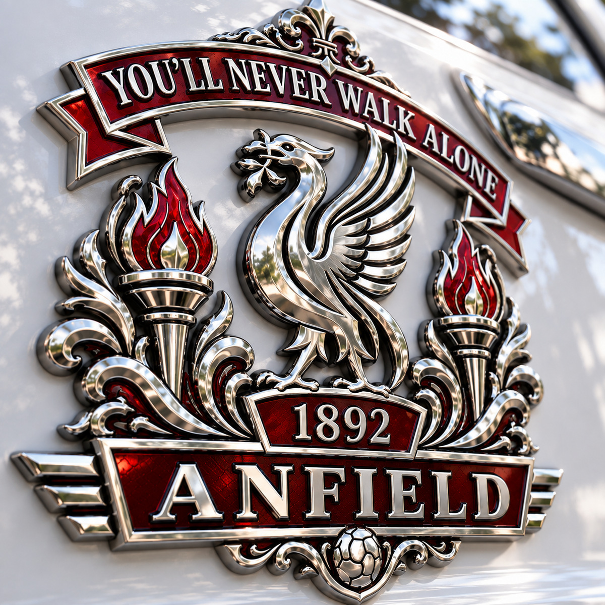 1892 You’ll Never Walk Alone 3D Metal Car Emblem