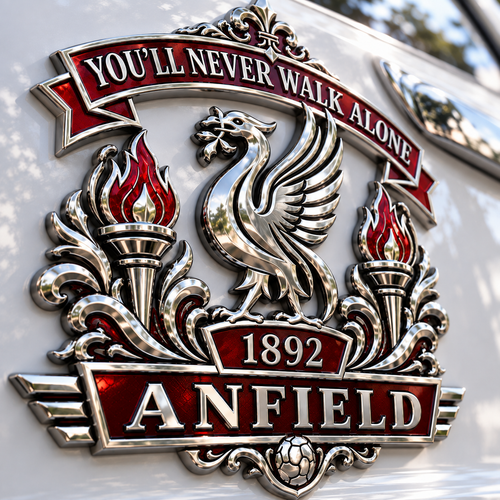 1892 You’ll Never Walk Alone 3D Metal Car Emblem