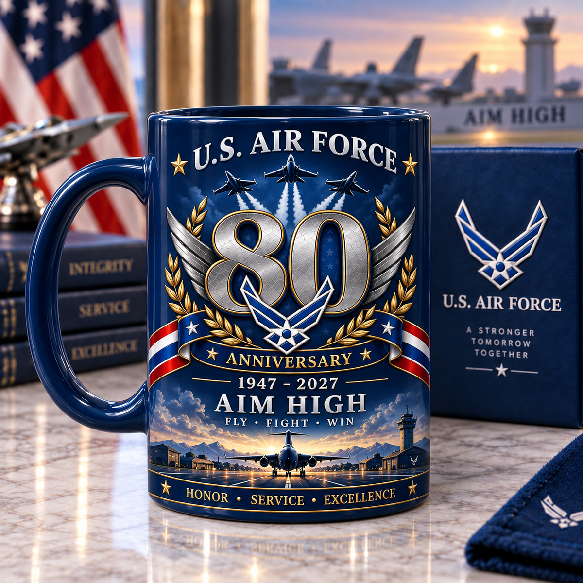 U.S. Air Force 80th Anniversary Mug