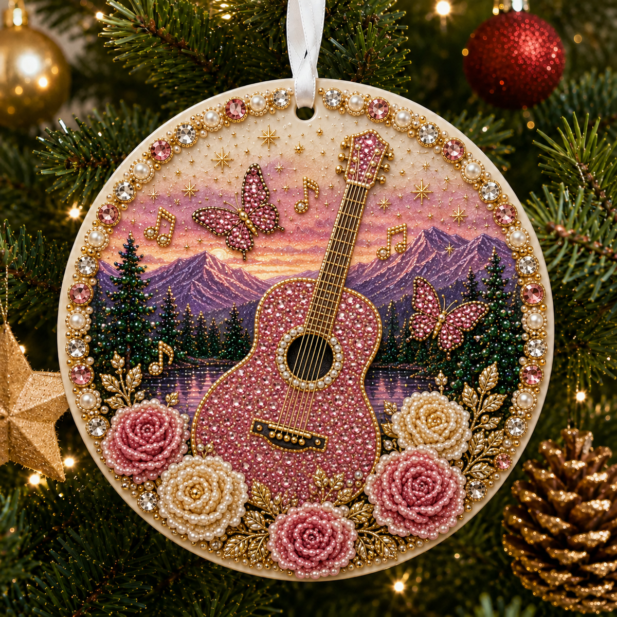 Forever In Song DIY Pearl & Gem Memorial Ornament Collection