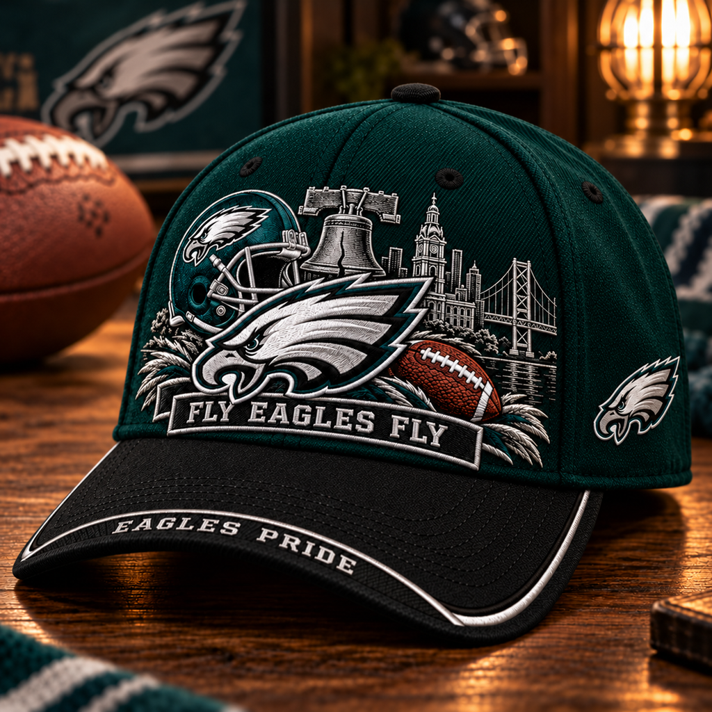 Fly Eagles Fly Football Cap