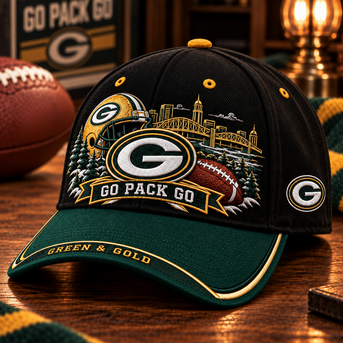 “GO PACK GO” Football Heritage Hat