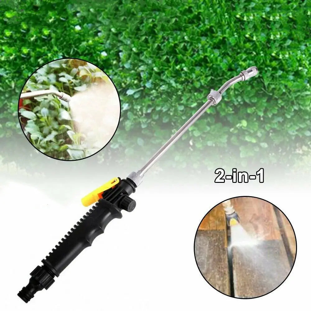 Sikunuo | 2-in-1 High Pressure Cleaner Attachment – Transforms the Garden Hose into a Water Jet