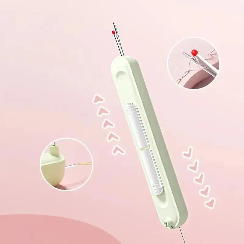 Sikunuo | 2-in-1 Needle Threader and Seam Ripper – Compact and Practical