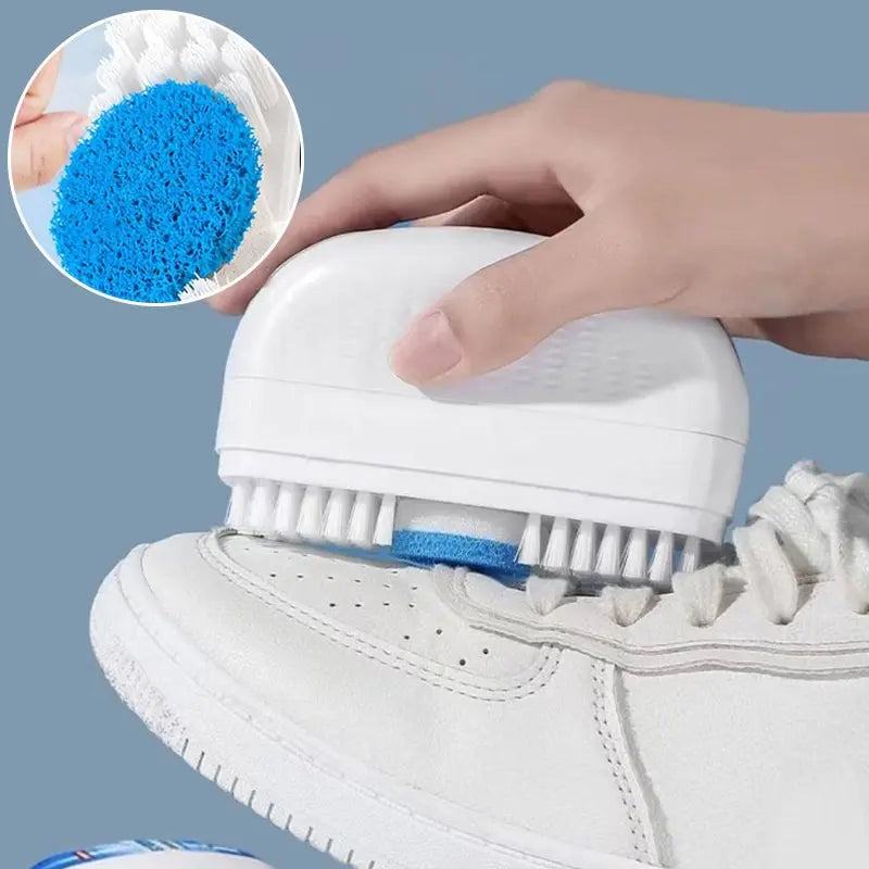 Sikunuo | 2-in-1 Shoe Brush for Effortless Cleaning & Restoration