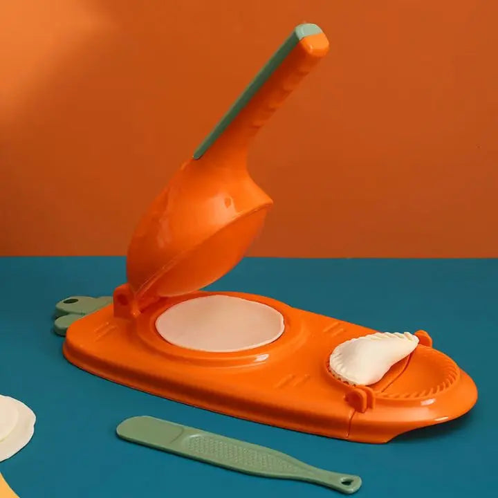Sikunuo | 2-in-1 Dough Pocket Maker – Dough Shaper and Folding Press Set