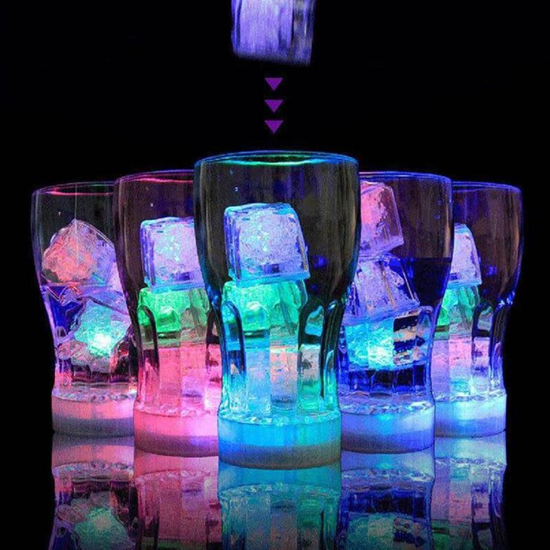Sikunuo | Colorful Water-Activated LED Ice Cubes