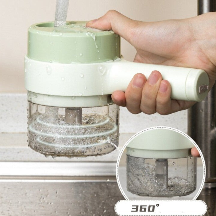 Sikunuo | 2in1 Portable Vegetable Slicer Blender