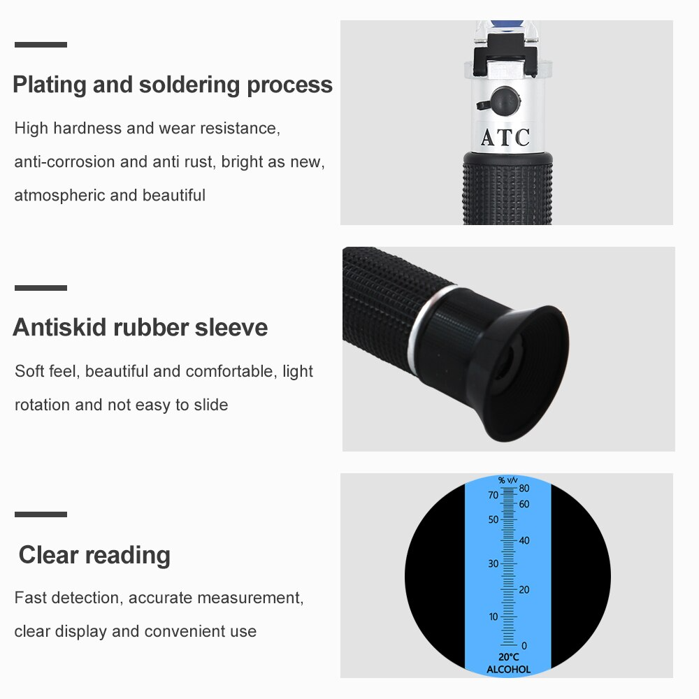 Sikunuo | Mini Refractometer Fruit Sugar Tester