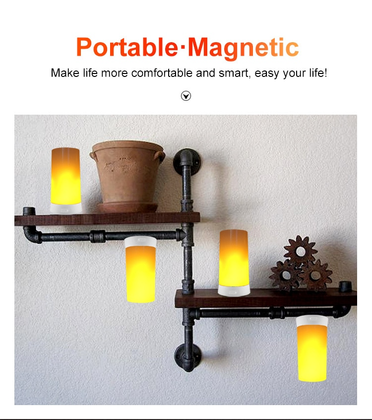 Sikunuo | Gravity USB Flameless Night Lamp