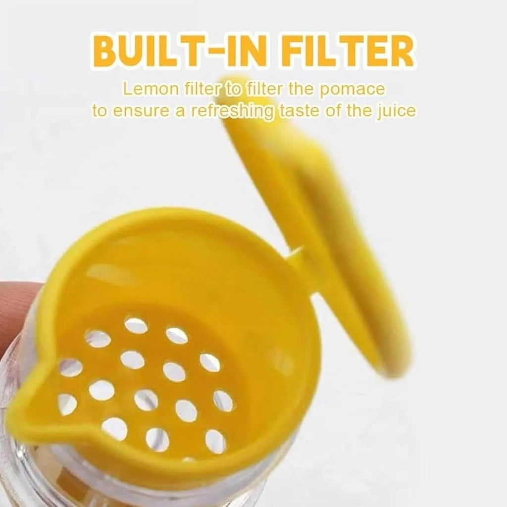 Sikunuo | 2-piece lemon squeezer set with screw attachment – Fresh juice everywhere & anytime!